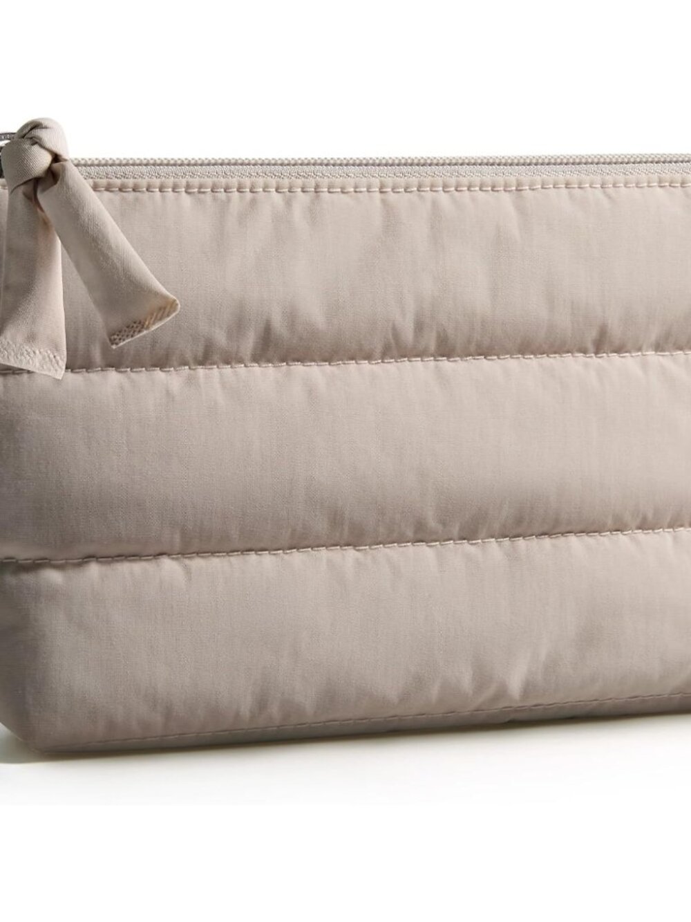 Small Travel Organizer, 1.6" Thin Puffy Pouch for Purse & Gym